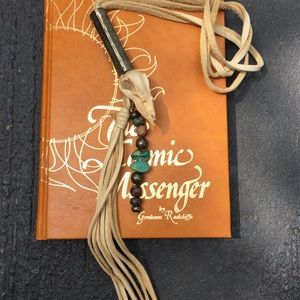 Boho Gypsy Bird Skeleton Necklace